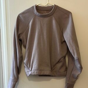 Sweaty Betty Lavender Crewneck Sweatshirt Small